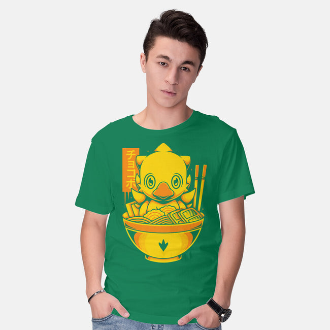 Chocobo Ramen-Mens-Basic-Tee-Alundrart