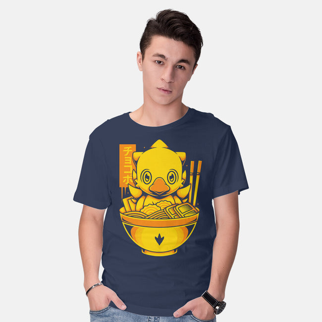 Chocobo Ramen-Mens-Basic-Tee-Alundrart