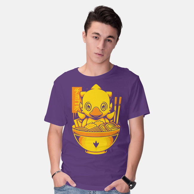 Chocobo Ramen-Mens-Basic-Tee-Alundrart