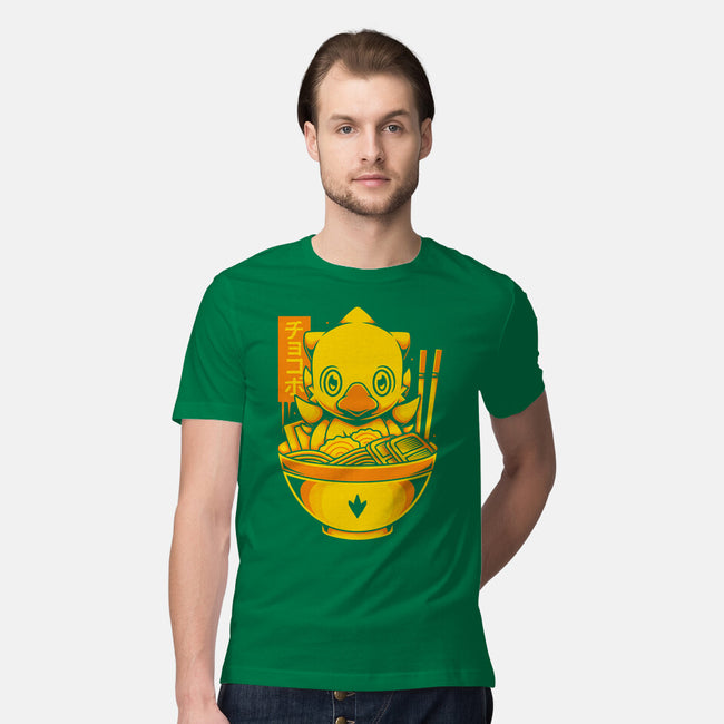 Chocobo Ramen-Mens-Premium-Tee-Alundrart