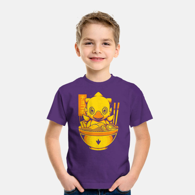 Chocobo Ramen-Youth-Basic-Tee-Alundrart