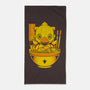 Chocobo Ramen-None-Beach-Towel-Alundrart