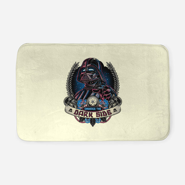 Embrace The Dark Side-None-Memory Foam-Bath Mat-momma_gorilla