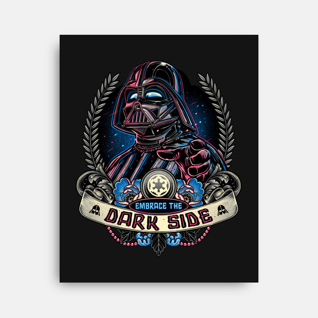 Embrace The Dark Side-None-Stretched-Canvas-momma_gorilla