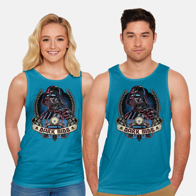 Embrace The Dark Side-Unisex-Basic-Tank-momma_gorilla