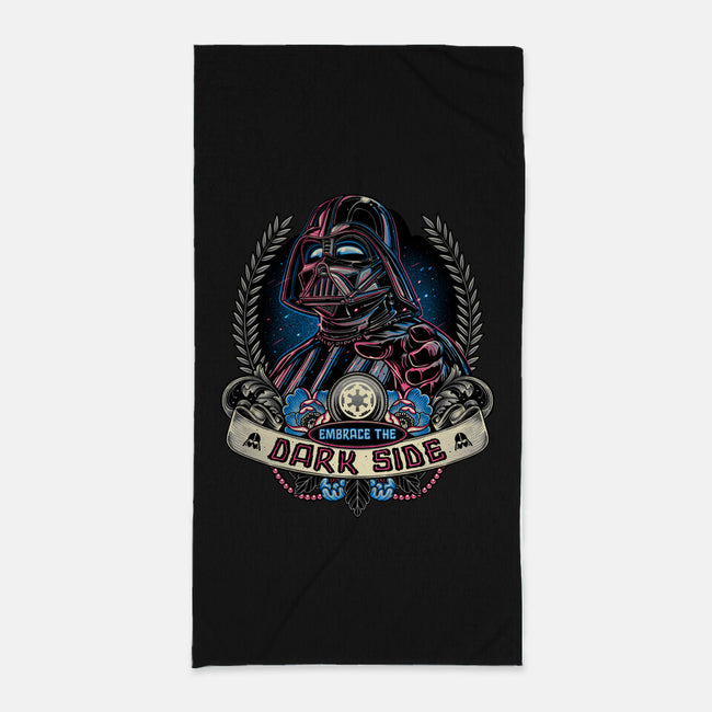 Embrace The Dark Side-None-Beach-Towel-momma_gorilla