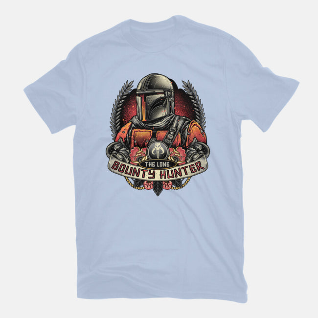 The Lone Bounty Hunter-Womens-Basic-Tee-momma_gorilla