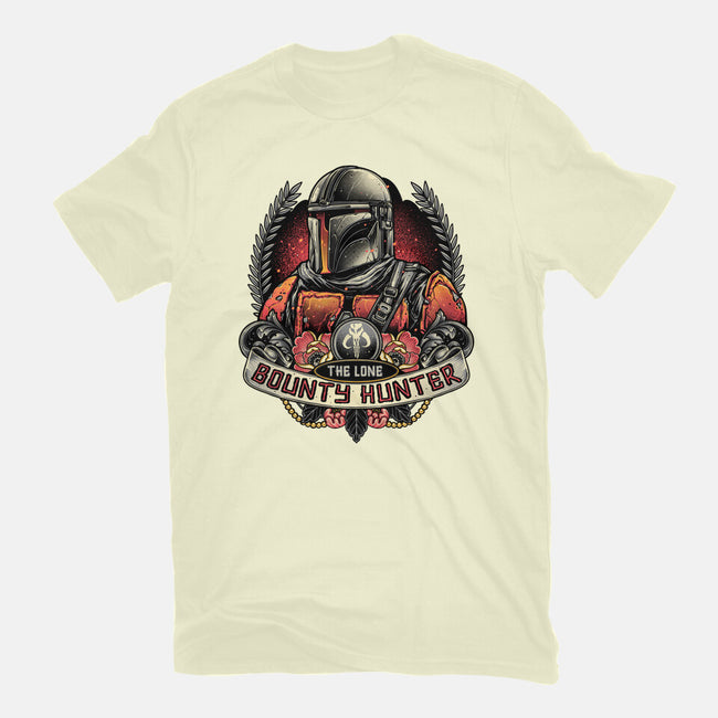 The Lone Bounty Hunter-Mens-Basic-Tee-momma_gorilla