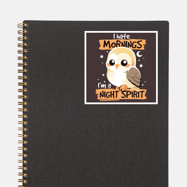 Night Spirit-None-Glossy-Sticker-NemiMakeit