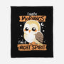 Night Spirit-None-Fleece-Blanket-NemiMakeit