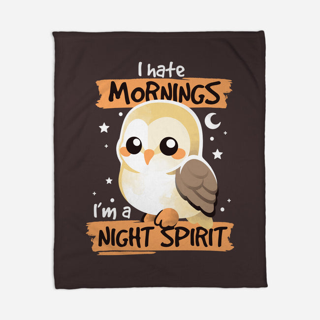 Night Spirit-None-Fleece-Blanket-NemiMakeit