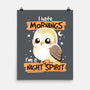 Night Spirit-None-Matte-Poster-NemiMakeit