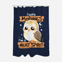 Night Spirit-None-Polyester-Shower Curtain-NemiMakeit