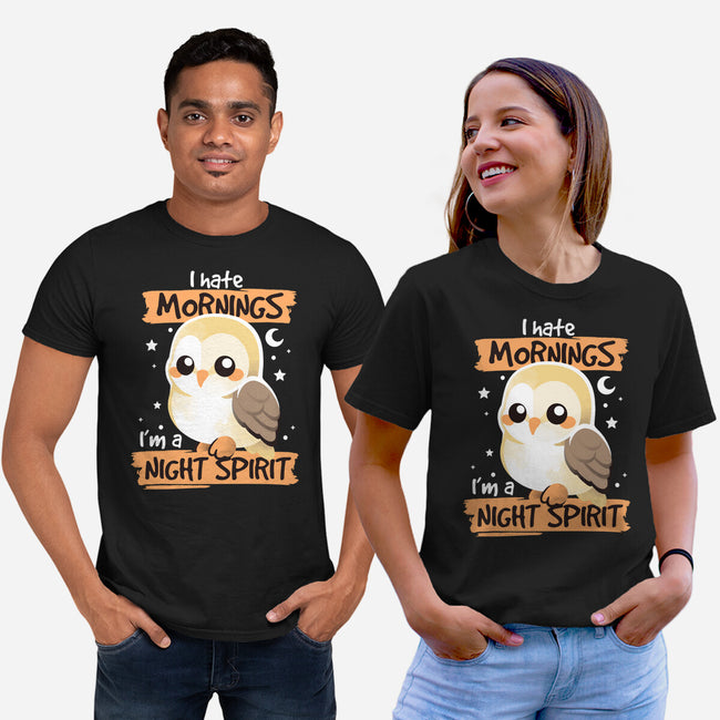 Night Spirit-Unisex-Basic-Tee-NemiMakeit