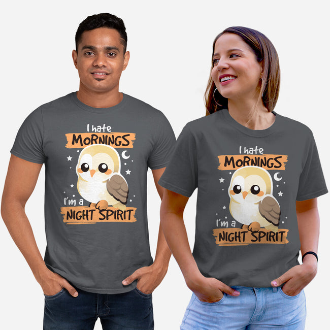 Night Spirit-Unisex-Basic-Tee-NemiMakeit