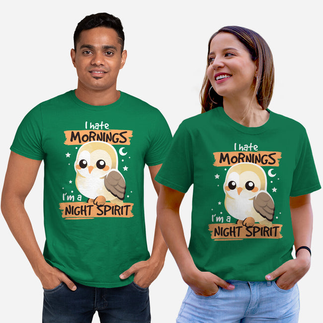 Night Spirit-Unisex-Basic-Tee-NemiMakeit