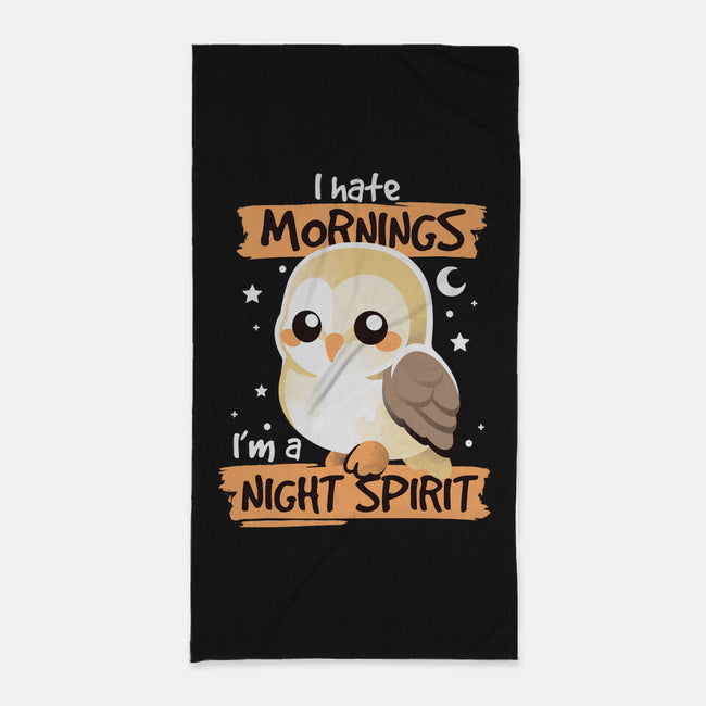 Night Spirit-None-Beach-Towel-NemiMakeit