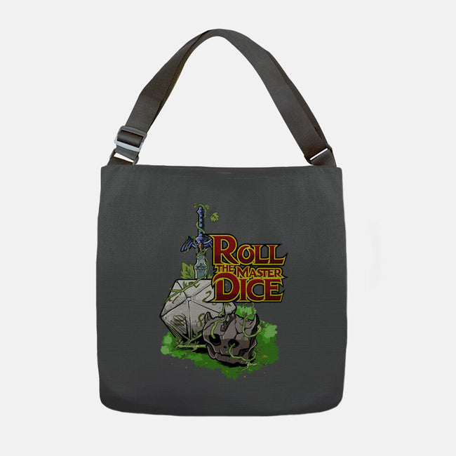 Roll The Master Dice-None-Adjustable Tote-Bag-Diego Oliver