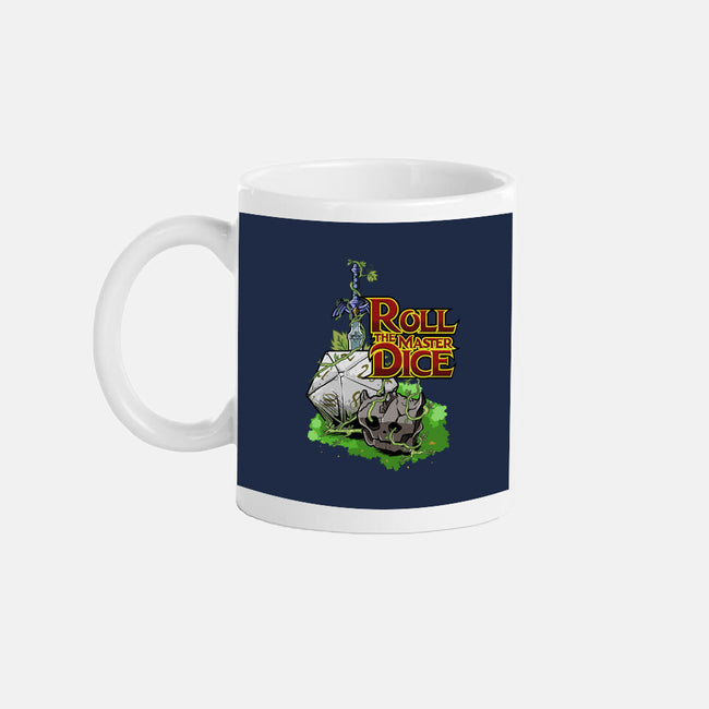 Roll The Master Dice-None-Mug-Drinkware-Diego Oliver