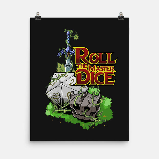 Roll The Master Dice-None-Matte-Poster-Diego Oliver