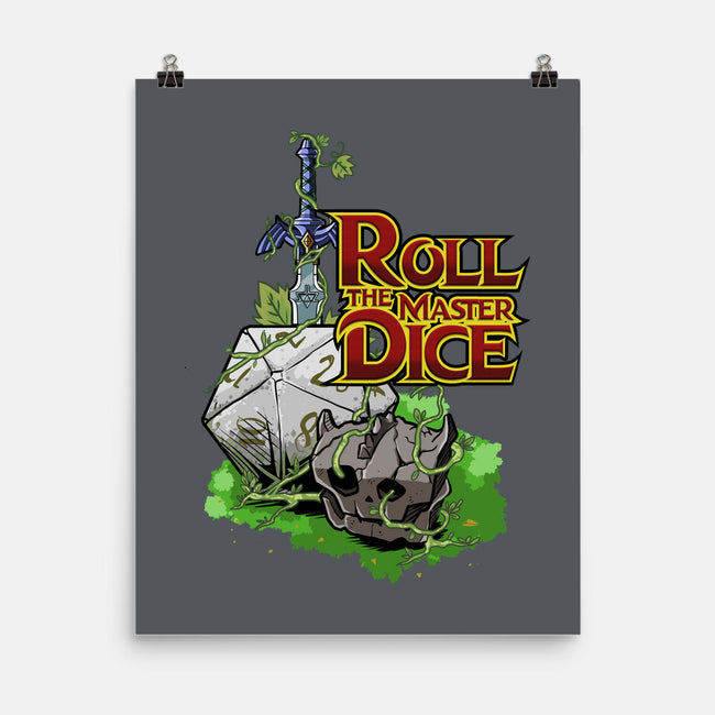 Roll The Master Dice-None-Matte-Poster-Diego Oliver
