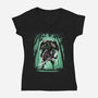 Cthulhumurai-Womens-V-Neck-Tee-zascanauta