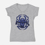 Beetle-Man-Womens-V-Neck-Tee-Astrobot Invention
