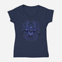 Beetle-Man-Womens-V-Neck-Tee-Astrobot Invention