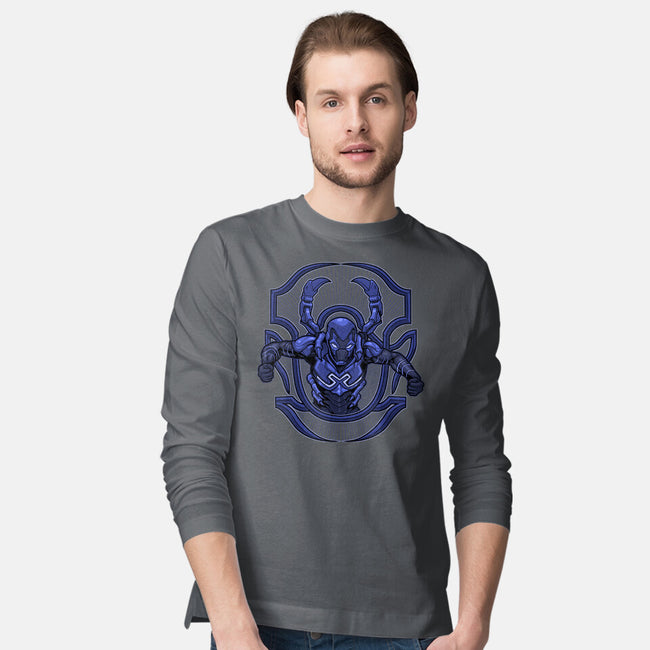 Beetle-Man-Mens-Long Sleeved-Tee-Astrobot Invention