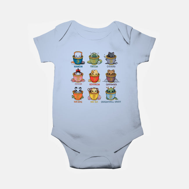 Tea Types-Baby-Basic-Onesie-Vallina84