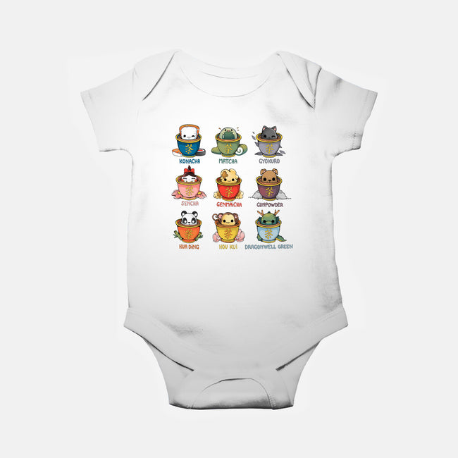 Tea Types-Baby-Basic-Onesie-Vallina84