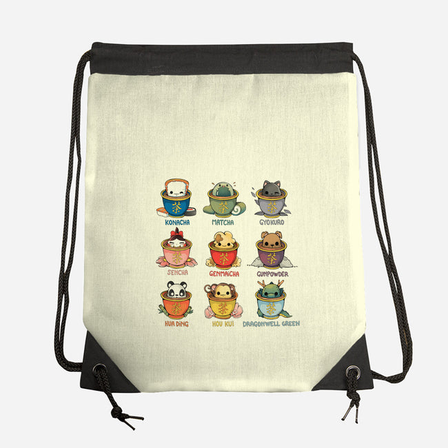 Tea Types-None-Drawstring-Bag-Vallina84