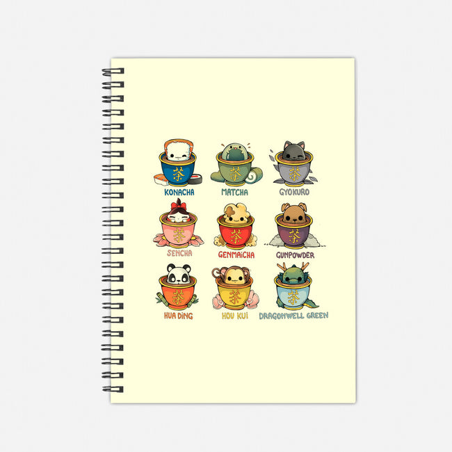 Tea Types-None-Dot Grid-Notebook-Vallina84