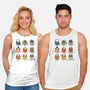 Tea Types-Unisex-Basic-Tank-Vallina84