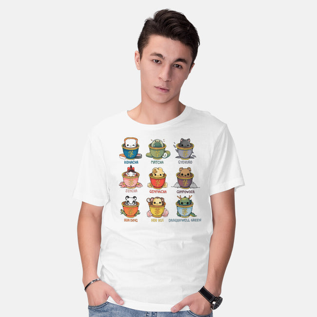 Tea Types-Mens-Basic-Tee-Vallina84