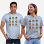 Tea Types-Unisex-Basic-Tee-Vallina84