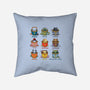 Tea Types-None-Removable Cover w Insert-Throw Pillow-Vallina84