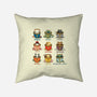 Tea Types-None-Removable Cover w Insert-Throw Pillow-Vallina84