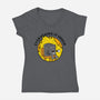 Everything Is Under Control-Womens-V-Neck-Tee-Rogelio