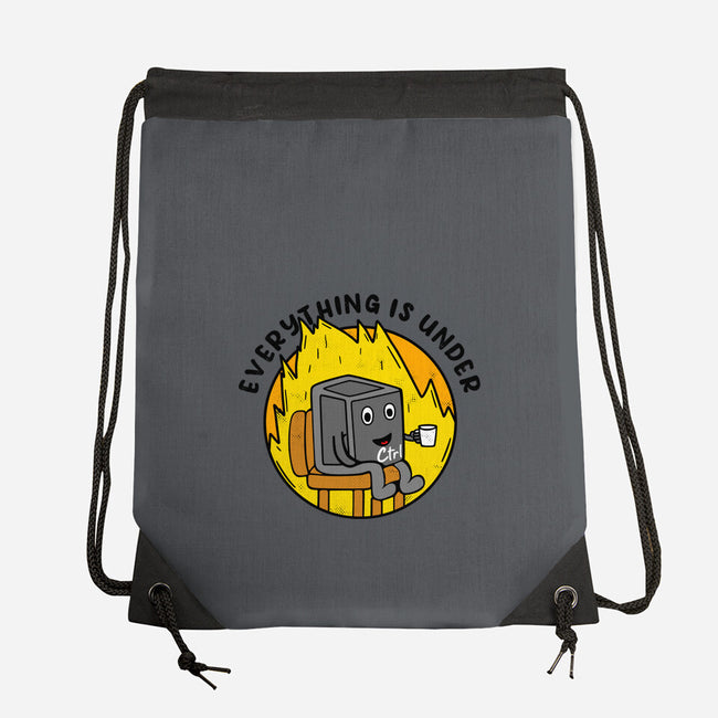 Everything Is Under Control-None-Drawstring-Bag-Rogelio