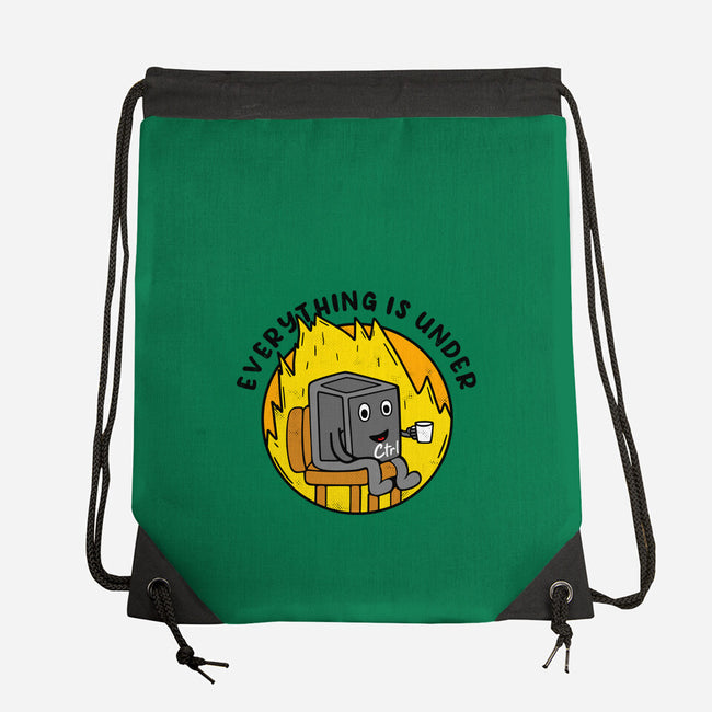 Everything Is Under Control-None-Drawstring-Bag-Rogelio