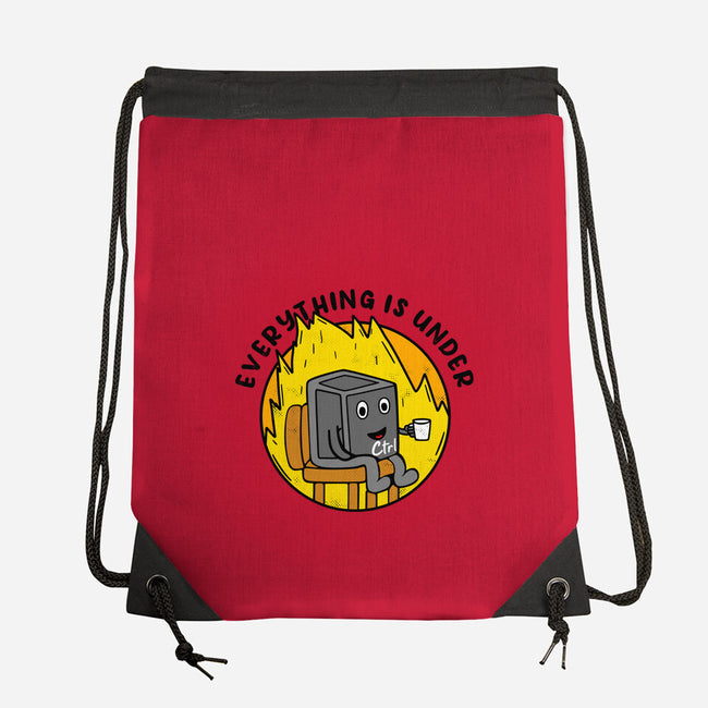Everything Is Under Control-None-Drawstring-Bag-Rogelio