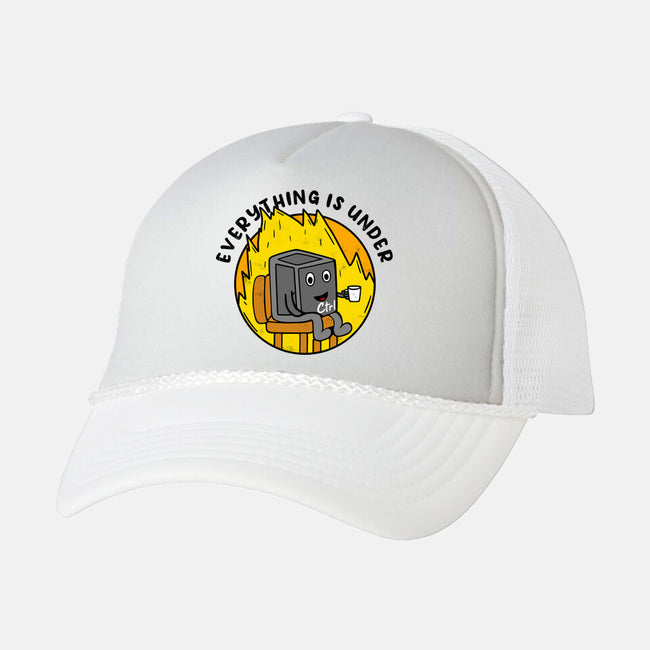 Everything Is Under Control-Unisex-Trucker-Hat-Rogelio