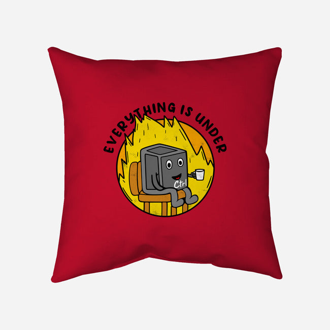 Everything Is Under Control-None-Removable Cover w Insert-Throw Pillow-Rogelio