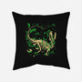 Jurassic Raptor-None-Removable Cover-Throw Pillow-estudiofitas