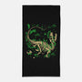 Jurassic Raptor-None-Beach-Towel-estudiofitas