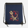 Jurassic Rex-None-Drawstring-Bag-estudiofitas