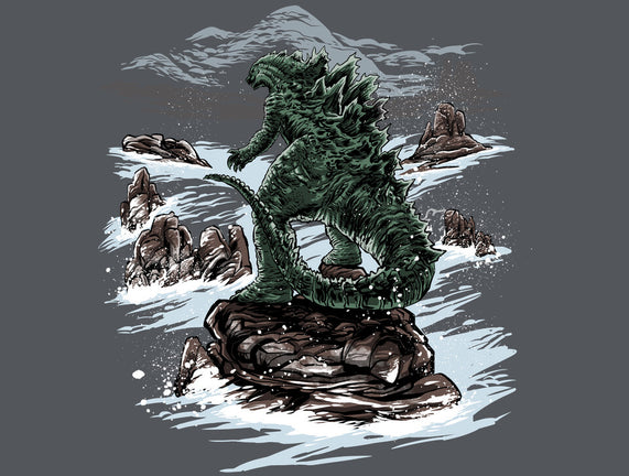 Kaiju Above The Sea Of Fog