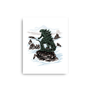 Kaiju Above The Sea Of Fog