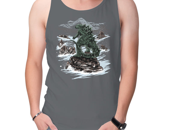 Kaiju Above The Sea Of Fog